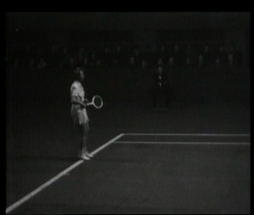 Tennis at Wembley Stadium - British Pathé